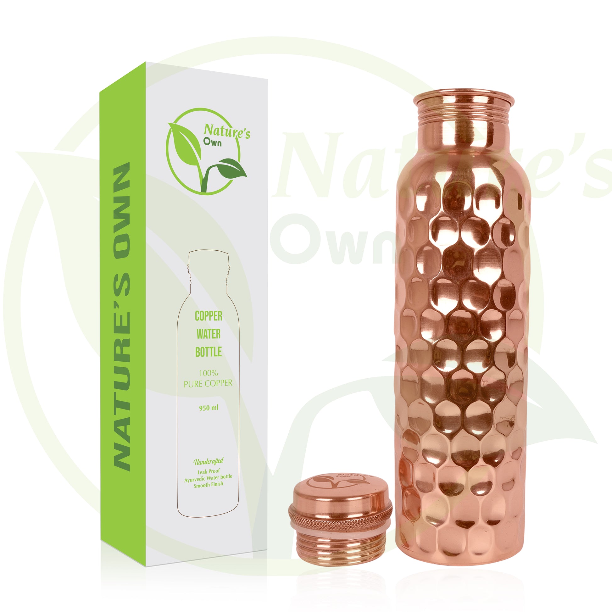 copper water bottle 1 littre
